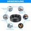 5 Meter 16AWG 6x1,5mm² Elektrischer Kabel, 6 Adriges Kabel 5V/12V/24V/300V Stromkabel Verzinntes Kupferkabel, Flexibel und Weich Niedrige Impedanz Hohe Temperaturbeständigkeit Verlängerungskabel