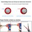 5 Meter 14AWG 2x2,0mm² Elektrischer Kabel, 2 Adriges Kabel 5V/12V/24V/300V Stromkabel Verzinntes Kupferkabel, Flexibel und Weich Niedrige Impedanz Hohe Temperaturbeständigkeit Verlängerungskabel