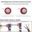 30 Meter 14AWG 3x2,0mm² Elektrischer Kabel, 3 Adriges Kabel 5V/12V/24V/300V Stromkabel Verzinntes Kupferkabel, Flexibel und Weich Niedrige Impedanz Hohe Temperaturbeständigkeit Verlängerungskabel