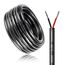 30 Meter 14AWG 2x2,0mm² Elektrischer Kabel, 2 Adriges Kabel 5V/12V/24V/300V Stromkabel Verzinntes Kupferkabel, Flexibel und Weich Niedrige Impedanz Hohe Temperaturbeständigkeit Verlängerungskabel
