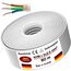 MAS Premium Feuchtraumkabel Stromkabel 5-200m Mantelleitung NYM-J 3x1, 5 2,5 4 6 10 oder 5x1,5 2,5 4 6 10 16 Elektrokabel für feste Verlegung (NYM-J 3x2, 5 mm², 80m)