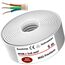 MAS Premium Feuchtraumkabel Stromkabel 5-200m Mantelleitung NYM-J 3x1, 5 2,5 4 6 10 oder 5x1,5 2,5 4 6 10 16 Elektrokabel für feste Verlegung (NYM-J 3x6 mm², 5m)