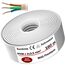 MAS Premium Feuchtraumkabel Stromkabel 5-200m Mantelleitung NYM-J 3x1, 5 2,5 4 6 10 oder 5x1,5 2,5 4 6 10 16 Elektrokabel für feste Verlegung (NYM-J 3x2, 5 mm², 160m)