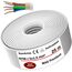 MAS Premium Feuchtraumkabel Stromkabel 5-200m Mantelleitung NYM-J 3x1, 5 2,5 4 6 10 oder 5x1,5 2,5 4 6 10 16 Elektrokabel für feste Verlegung (NYM-J 5x1,5 mm², 25m)