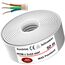 MAS Premium Feuchtraumkabel Stromkabel 5-200m Mantelleitung NYM-J 3x1, 5 2,5 4 6 10 oder 5x1,5 2,5 4 6 10 16 Elektrokabel für feste Verlegung (NYM-J 3x10 mm², 50m)