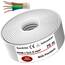 MAS Premium Feuchtraumkabel Stromkabel 5-200m Mantelleitung NYM-J 3x1, 5 2,5 4 6 10 oder 5x1,5 2,5 4 6 10 16 Elektrokabel für feste Verlegung (NYM-J 5x1,5 mm², 75m)