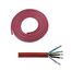 20 Meter (m) Silikonkabel 5x2,5 mm² | SiHF-J | Hitzebeständige und flexible Silikonleitung | Saunakabel | Optimal für Saunaöfen | -60°C bis +180°C | Wärmegeräte, Scheinwerfer, Heizkraftwerke etc.
