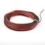 0.82mm² 18 AWG Silikon Elektrischer Draht Kabel anschließen 10 Meter [5 Meter schwarz und 5 Meter rot] Weich und flexibel aus verzinntem Kupferdraht Hohe Temperaturbeständigkeit 200 Celsius 600V