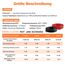 Silikonkabel,Silikon Elektronik Kabel-5,26 mm² 10AWG Super flexibles Elektrokabe 5m (2,5m Schwarz & 2,5m Rot) geeignet für Fernsteuerungsmodelle, Lampen, Haushaltsgeräte und mehr