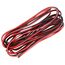 QWORK® 18 AWG 0.82mm² Elektrischer Draht Kabel 2x5 Meter - 2 Adrig Litzenkabel Verzinnter Kupferdraht für Einfarbiger LED Streifen, LED-Lampen, Elektrischen Geräten