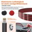Silikonkabel,Silikon Elektronik Kabel-3,33 mm² 12AWG Super flexibles Elektrokabe 10m (5m Schwarz & 5m Rot) geeignet für Fernsteuerungsmodelle, Lampen, Haushaltsgeräte und mehr