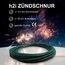 h2i Zündschnur | 48 m | Ø 2,0 mm | +/- 90 s/m | Anzündlitze Grüne Visco ideal für Pyrotechnik, Feuerwerk & Outdoor-Effekte | Hohe Sicherheit & Zuverlässigkeit | a | Flexibel zuschneidbar