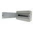 Tehno Plast Sicherungskasten Aufputz IP65 Feuchtraum Gehäuse Verteiler Kleinverteiler 1-4 Reihen 4-48 Module, 1-reihig 18 Module