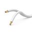 Manax SC2075W-30 Lautpsrecherkabel 2x0,75 mm² CCA (Boxenkabel/Audiokabel), Ring 30 m, weiß