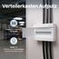 Intratec Sicherungskasten Aufputz 1 reihig – IP40 Verteilerkasten Aufputz Gehäuse für 18 Module mit weißer Tür für einfache Installation Zuhause & Gewerbe – 236 x 396 x 112 mm