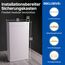 Intratec Sicherungskasten Aufputz 4 reihig – IP40 Verteilerkasten Aufputz Gehäuse für 48 Module mit weißer Tür für einfache Installation Zuhause & Gewerbe – 653 x 287 x 102 mm