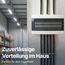 Intratec Sicherungskasten Aufputz 1 reihig – IP40 Verteilerkasten Aufputz Gehäuse für 24 Module mit transparenter Tür für einfache Installation Zuhause & Gewerbe – 503 x 236 x 112 mm