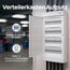 Intratec Sicherungskasten Aufputz 4 reihig – IP40 Verteilerkasten Aufputz Gehäuse für 48 Module mit weißer Tür für einfache Installation Zuhause & Gewerbe – 653 x 287 x 102 mm
