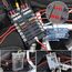 KFZ Sicherungshalter, MICTUNING 12V Sicherungsverteiler 12 Fach Sicherungskasten mit 30Pcs Sicherungen und LED-Anzeige für Wohnmobil Boot Camper