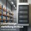 Intratec Sicherungskasten Aufputz 4 reihig – IP40 Verteilerkasten Aufputz Gehäuse für 48 Module mit transparenter Tür für einfache Installation Zuhause & Gewerbe – 653 x 287 x 102 mm
