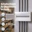 Intratec Sicherungskasten Aufputz 1 reihig – IP40 Verteilerkasten Aufputz Gehäuse für 24 Module mit weißer Tür für einfache Installation Zuhause & Gewerbe – 503 x 236 x 112 mm