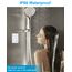 Thinkbee Wireless Lights Switch Mini, No Wiring, Outdoor 600 ft Indoor 100 ft Fernbedienungsleuchte für LED-Licht, Deckenleuchten und Lampen, Arbeit mit Empfänger (nur Schalter)