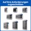 Intratec Verteilerkasten Aufputz 1 reihig – IP65 Sicherungskasten für 8 Module – Feuchtraum Verteiler für Garten, Keller, Garage & Außenbereich – 400VAC 1500VDC Kleinverteiler, 202 x 201 x 120 mm
