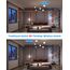 Thinkbee Wireless Lights Switch Mini, No Wiring, Outdoor 600 ft Indoor 100 ft Fernbedienungsleuchte für LED-Licht, Deckenleuchten und Lampen, Arbeit mit Empfänger (nur Schalter)