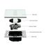 BSEED Touch Lichtschalter 2er Pack 3 Fach 1 Weg Wandleuchtenschalter lichtschalter Widerstandslast Glasscheiben lichtschalter glas 110V - 240V 86mm lichtschalter Weiß