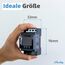 Shelly Pro 4PM - WLAN & LAN Smart-Relais-Schalter, 4 Kanal, Einphasig, 16A, Verbrauchsmessung, Beleuchtung & Heizung Fernbedienung, Hutschiene, Heimautomatisierung, Kein Hub Erforderlich