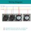 BSEED Touch Lichtschalter 2 Fach 2 Wege mit Doppelt USB C Steckdose aus Glas, Modern Steckdosen Wandschalter Unterputz (Kein Neutralleiter erforderlich), Kein WLAN, 228mm Grau