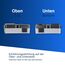 REV AquaStorm SPARSET - 5x Steckdose mit Lichtschalter - Feuchtraum, Aufputz, IP55, waagrecht, 230V, 16A, anthrazit