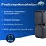 REV AquaStorm SPARSET - 5x Steckdose mit Lichtschalter - Feuchtraum, Aufputz, IP55, senkrecht, 230V, 16A, anthrazit