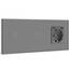 BSEED Touch Lichtschalter mit Steckdosen doppelte 1 Fach 1 Weg Wandschalter mit einer USB Steckdose Anschluss (Max. 2.1A) Typ C Port Unterputz Touchscreen-schalter mit Glasrahmen 228mm Grau