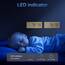 BSEED Touch Lichtschalter mit USB Steckdose Anschluss (Max. 2.1A) Typ C Port 1 Fach 1 Weg Wandschalter mit doppelten Steckdosen Unterputz Touchscreen-schalter mit Glasrahmen 228mm Golden