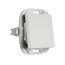 REV PrimaLuxe Taster - Wipptaster 230VAC, 10A, 100W, Tastschalter Unterputz, weiss
