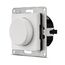 REV PrimaLuxe Dimmer - Lichtschalter für Glüh- und Hochvolt-Halogenlampen 50-300W, weiss