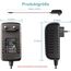 ZUOKENZU AC Adapter 24V 1A Netzteil AC220V zu DC24V 500mA 1000mA Leistungstreiber 5,5mm mit 8 DC Steckeradaptern Konverter Wechselrichter Ladegerät Transformator AC-DC Adapter (DC24V~1A)