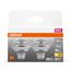 Osram Star Reflektor LED-Lampe für GU5.3-Sockel, klares Glas,Warmweiß (2700K), 345 Lumen, Ersatz für herkömmliche 35W-Leuchtmittel, nicht dimmbar, Double-Pack