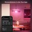Philips Hue Tap Dial Schalter für Hue Lichtsysteme, Smarter Dimmer zur Steuerung von Leuchten, kabelloser Lichtschalter ohne Installation, weiß