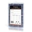 Wirefy Polymer Schrumpfschlauch Set (180 Stk) - Schrumpfschlauch mit Kleber wasserdicht - 3:1 Schrumpfschläuche - Heat Shrink Tube - Doppelwandig - Schwarz