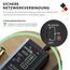 RedStar24 Netzwerktester - Lan Kabeltester mit RJ11, RJ12, RJ45 für Patchkabel - Prüf-LEDs zum präzisen Testen und Überprüfen von LAN und Netzwerkkabel - Ideal für Patchkabel- und Leitungstests