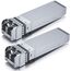 10Gtek 2-Stück 10Gb SFP+ SR Multimode Modul, 10GBase-SR LC Transceiver Kompatibel für Cisco SFP-10G-SR, Meraki, Mikrotik, Ubiquiti UniFi, Netgear, Zyxel, D-Link, TP-Link, Open Switch