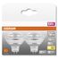 Osram Niedervolt-LED-Reflektorlampen MR16 mit Retrofit-Stecksockel. Produkteigenschaften: LED-Alternative zu Niedervolthalogenlampen, 2-pack