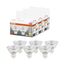 Osram Niedervolt-LED-Reflektorlampen MR16 mit Retrofit-Stecksockel, 35 Watts Ersatz, GU5.3, 2700 Kelvin, Glass, 6-er Pack, Dark Gray