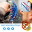 Kuject 100stk Quetschverbinder Set Kabelverbinder Stoßverbinder Wasserdicht Schrumpfverbinder 10-26 AWG Stossverbinder