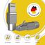 RedStar24 RJ45 Stecker Werkzeuglos CAT 7 – Netzwerkstecker für Verlegekabel AWG 22-24 – CAT7 CAT6a LAN Kabel Netzwerkkabel Ethernet – Geschirmt – LSA feldkonfektionierbar – 10 Gbps – 24 Stück
