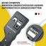 RedStar24 RJ45 Crimpzange Ethernet – LAN Crimpwerkzeug für RJ45-Stecker CAT8/CAT7/CAT6a/CAT6/CAT5e inkl. RJ11/RJ12 – Zange für Netzwerk- & Telefonkabel, Verlegekabel sowie 6/8-polige Stecker
