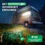 Adlerfokus Kabelbox wasserdicht IP54 [Das Original] Safe Box - Sicherheitsbox - Outdoor Box wasserdicht - Steckerschutz aussen wasserdicht - Wetterfeste Elektrobox - Schutzbox