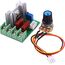 Gebildet 2pcs AC 110V-220V/25A 2000W SCR Vorverdrahtetes Elektronisches Hochleistungsspannungsreglermodul, Einstellbare Motordrehzahlreglerregelung Ultra Kleiner LED-Dimmer mit Drehzahlreglerknopf